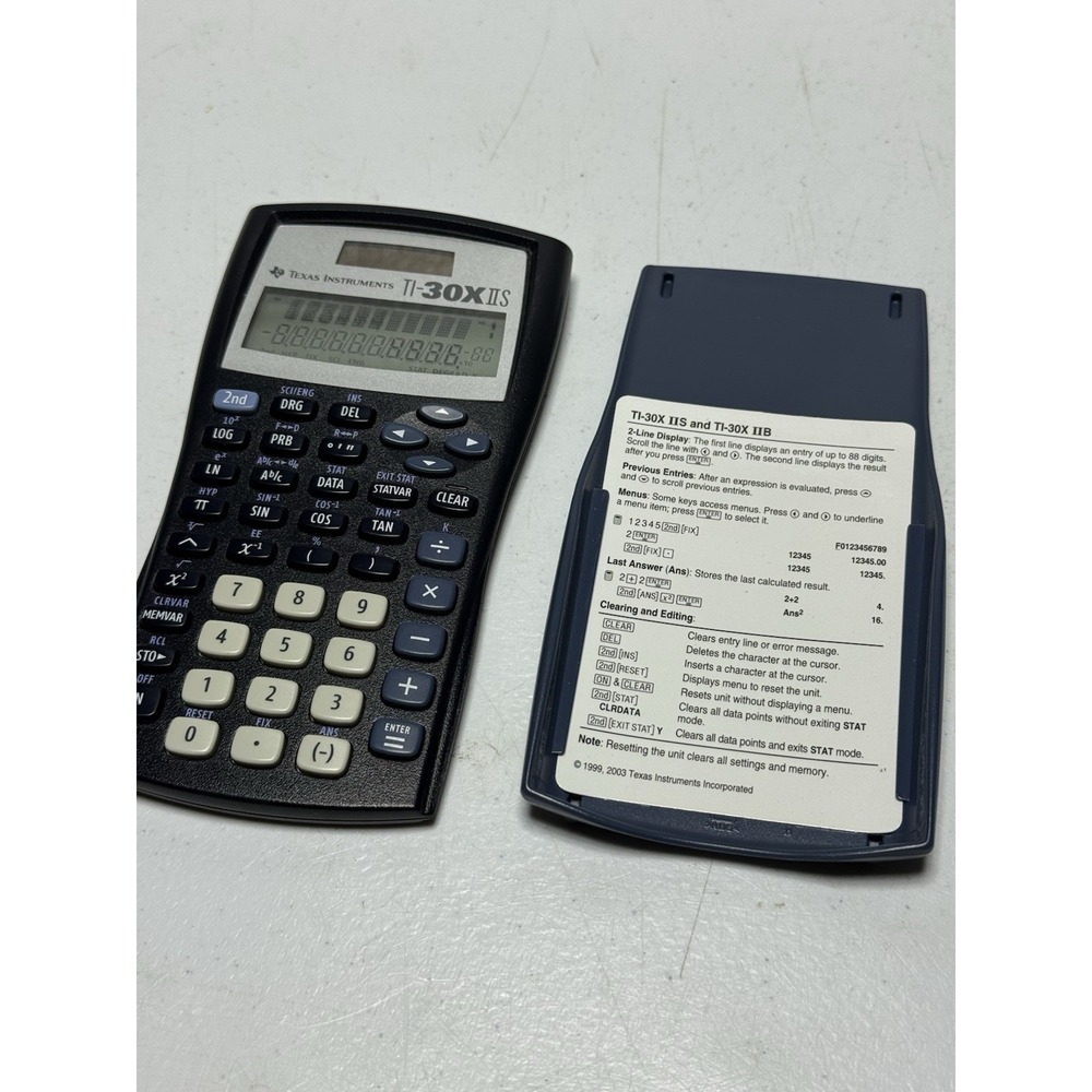 Texas Instruments TI-30X IIS‎ Scientific Calculator, Gray